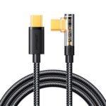 JOYROOM S-CC100A6 100W Type-C to Type-C Transparent Fast Charging Data Cable 1.2m