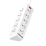 Lucky Hawk SC10610 30W 10 Port 1PD 1QC 4USB Universal 2500W Power Socket