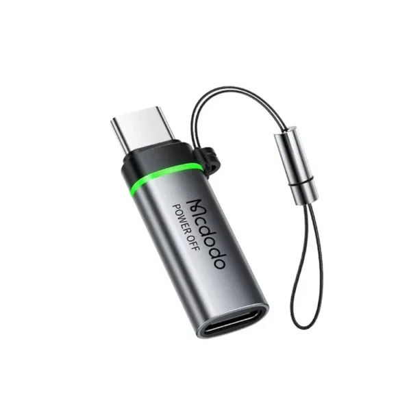 MCDODO 100W OT-2450 USB-C to USB-C Auto Power Off Adapter with Lanyard