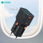 СОТЕСі 25W Mini Universal Travel Charger Adapter 1A 1C (OT-002)