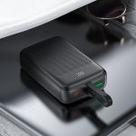 Acefast PD 22.5W Fast Charging Power Bank with Built-in Cable