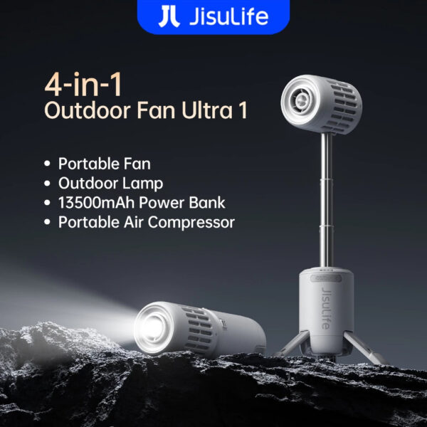 Jisulife Outdoor Fan Ultra 1 – Ultimate Portable Cooling Station