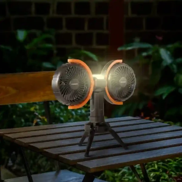 Porodo Lifestyle LFS150 Dual-Head Oscillating Fan