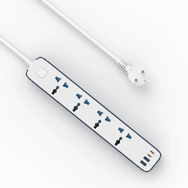 WiWU Wi-S007 PS422 20W GaN 8-in-1 Compact Charging Power Strip