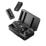 Ulanzi A100 Wireless Lavalier Microphone for Phone, Cameras