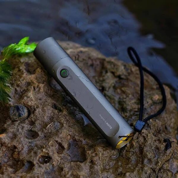 HOTO Flashlight Fit Rechargeable LED Flashlight Waterproof Dustproof Torch Lamp