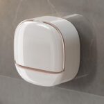 Drainable Wall Mounted Soap Box, Waterproof Soap Holder, Soap Dish Rack