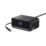 Anker Nano 6-in-1 100W Charging Station - Integrated USB-C Cable Retractable (Power Outlet) - A91C8611