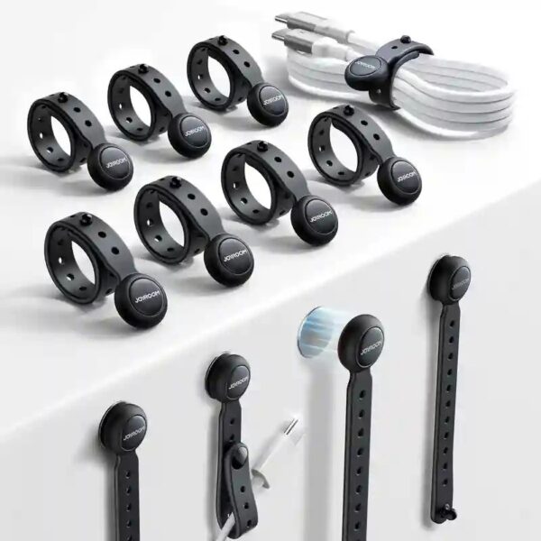 JOYROOM JR-ZS422 Magnetic Silicone Cable Tie (6 Pcs)
