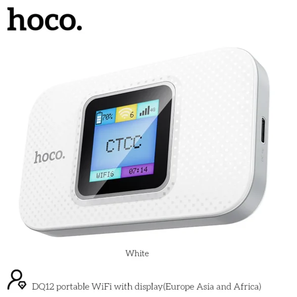 Hoco DQ12 Mobile Portable Pocket WiFi with Display
