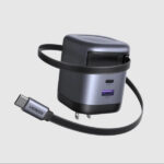 UGREEN Nexode X605 65W GaN USB-C Retractable Charger