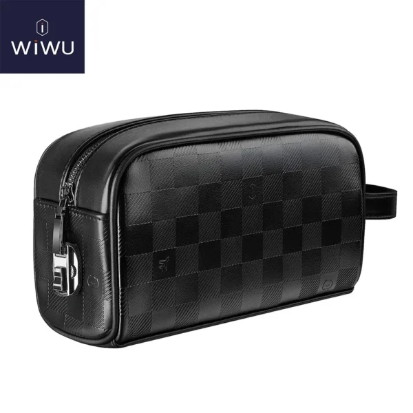 WiWU Phantom Numeric Lock Pouch – Secure your essentials in style with a durable, anti-theft design and built-in numeric lock
