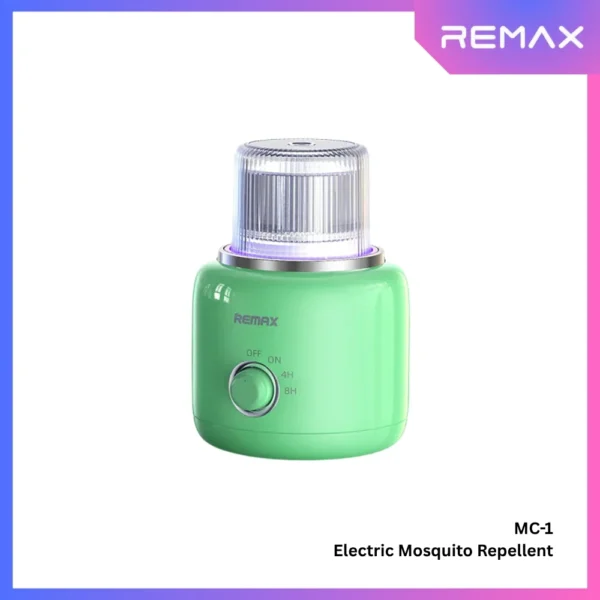 REMAX MC-1 Electric Mosquito Repellent (4.2W) – Safe & Silent Insect Killer for Home, Office & Bedroom