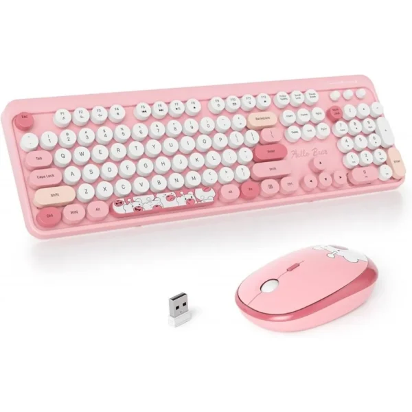COTECi 84021 Wireless Keyboard and Mouse Combo