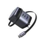 UGREEN Nexode X606 100W Charger with Retractable USB-C Cable