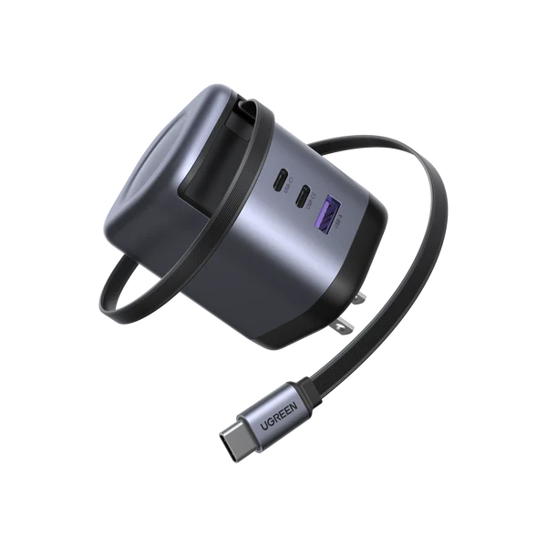 UGREEN Nexode X606 100W Charger with Retractable USB-C Cable