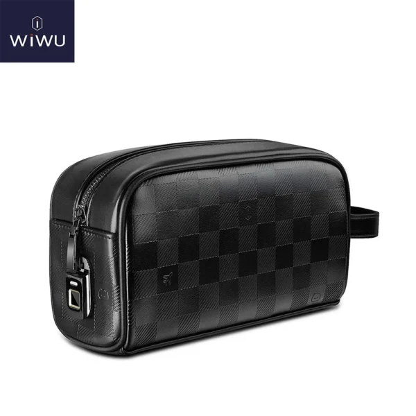WiWU Phantom Fingerprint Lock Pouch – Anti-theft Protection and a Sleek Portable Design