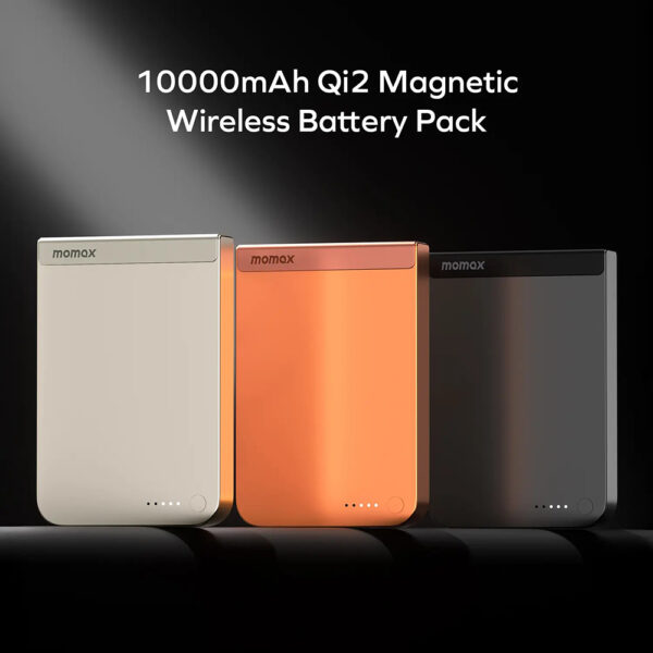 Momax 1-Power S.Pass Qi2 Magnetic Wireless Power Bank 10000mAh