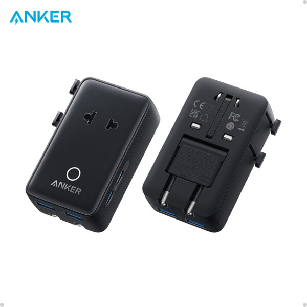 Anker 5-in-1 20W Nano Travel Adapter with USB-C PD Fast Charging