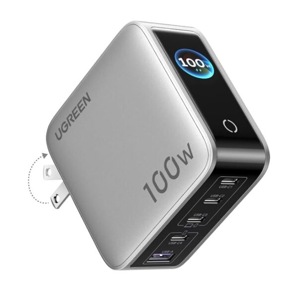 UGREEN X773 Nexode Pro 100W Charger (65619/65634) | Smart Display 4C1A GaN