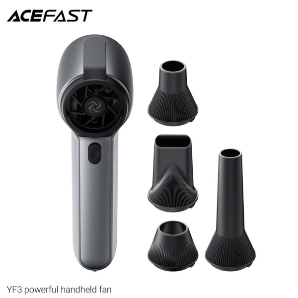 ACEFAST YF3 Powerful Handheld Turbo Fan High-Speed Rechargeable Portable Cooling Fan USB Mini Fan