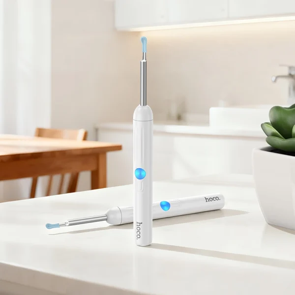 Hoco HP65 Ear Cleaning Tool with Camera – Wireless Visual Ear Wax Removal Endoscope Kit