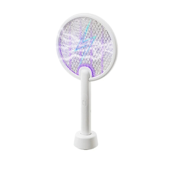 Qualitell C4 Electric Mosquito Swatter Rechargeable Bug Zapper Racket