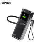 SHARGE HyperTower 4-in-1 170W 25000mAh Fast Charging Power Bank with PD 3.1, Multiple Device Charging & Smart Digital Display