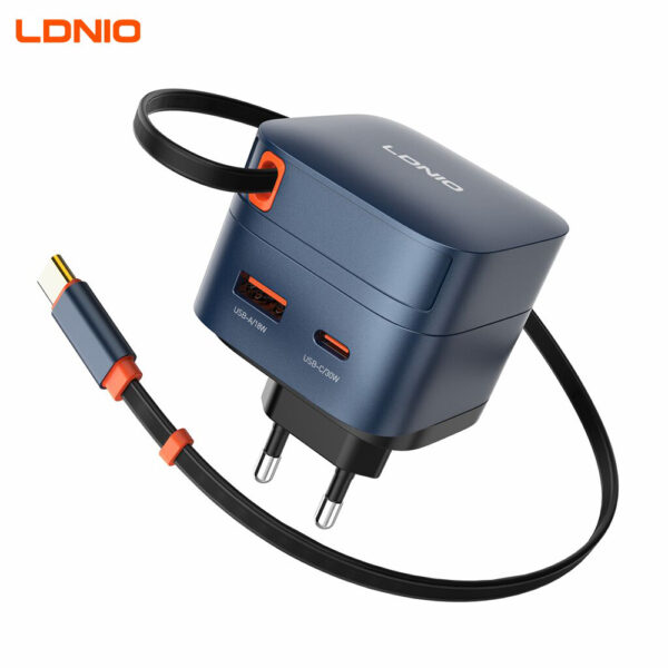 LDNIO Q10 65W GaN Charger | USB-C Power Delivery Fast Charger for Laptop & Smartphone