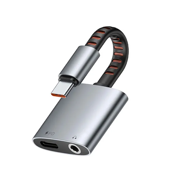 Mcdodo CA-312 2-in-1 USB-C to 3.5mm Audio Adapter with 60W PD Fast Charging