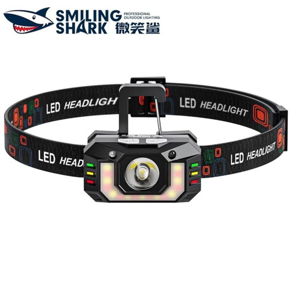 Smiling Shark TD0189A Rechargeable LED Head Lamp 5 Modes