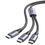 UGREEN US561 2-in-1 100W PD USB-C Fast Charging Cable 1.5M