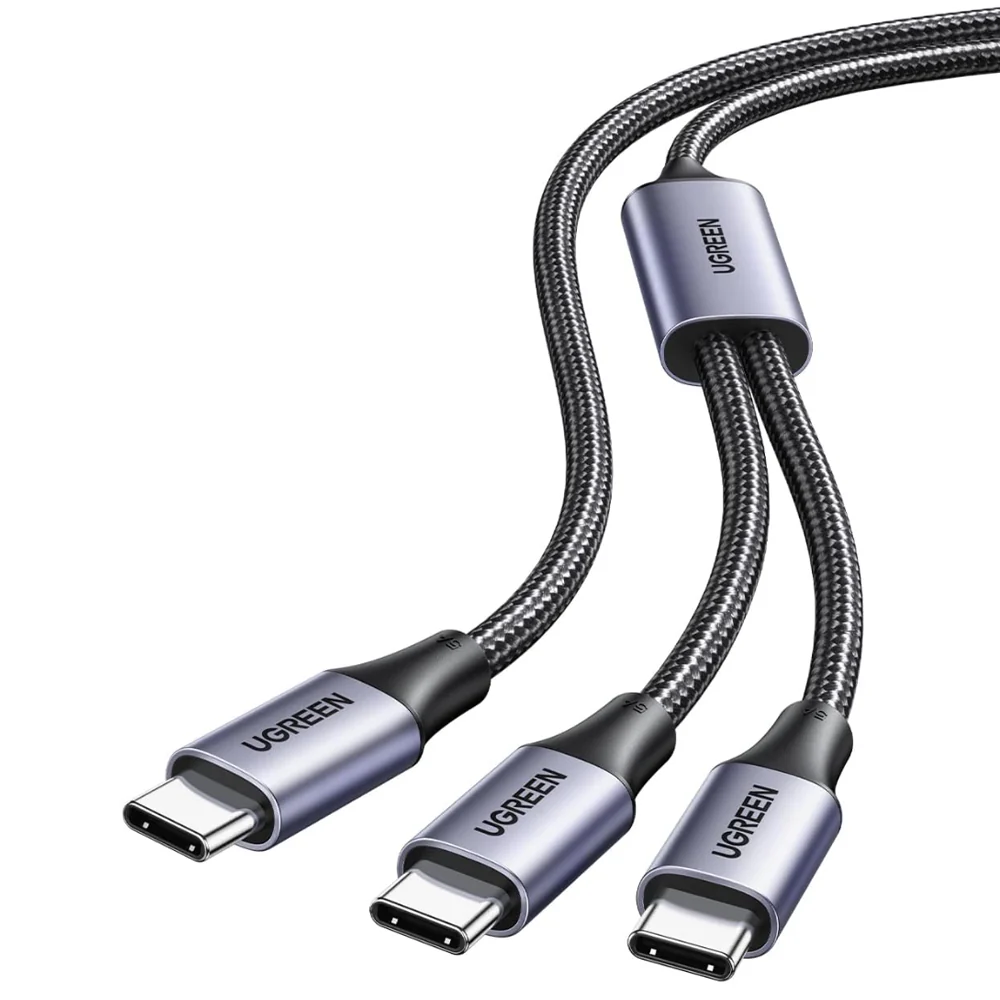 UGREEN-US561-2-in-1-Universal-100W-PD-Type-C-Fast-Charging-Cable-1.5m-35087