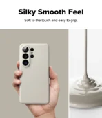Ringke Silicone Magnetic Case for Samsung Galaxy S26 Ultra – Stone - Image 2