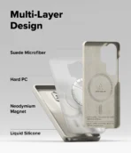 Ringke Silicone Magnetic Case for Samsung Galaxy S26 Ultra – Stone - Image 5