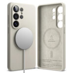 Ringke Silicone Magnetic Case for Samsung Galaxy S26 Ultra – Stone