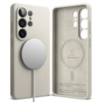 Ringke Silicone Magnetic Case for Samsung Galaxy S26 Ultra – Stone